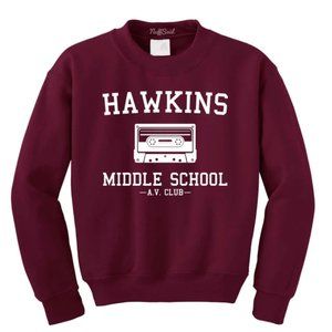 Stranger Things "Hawkins Middle School AV Club" Crewneck